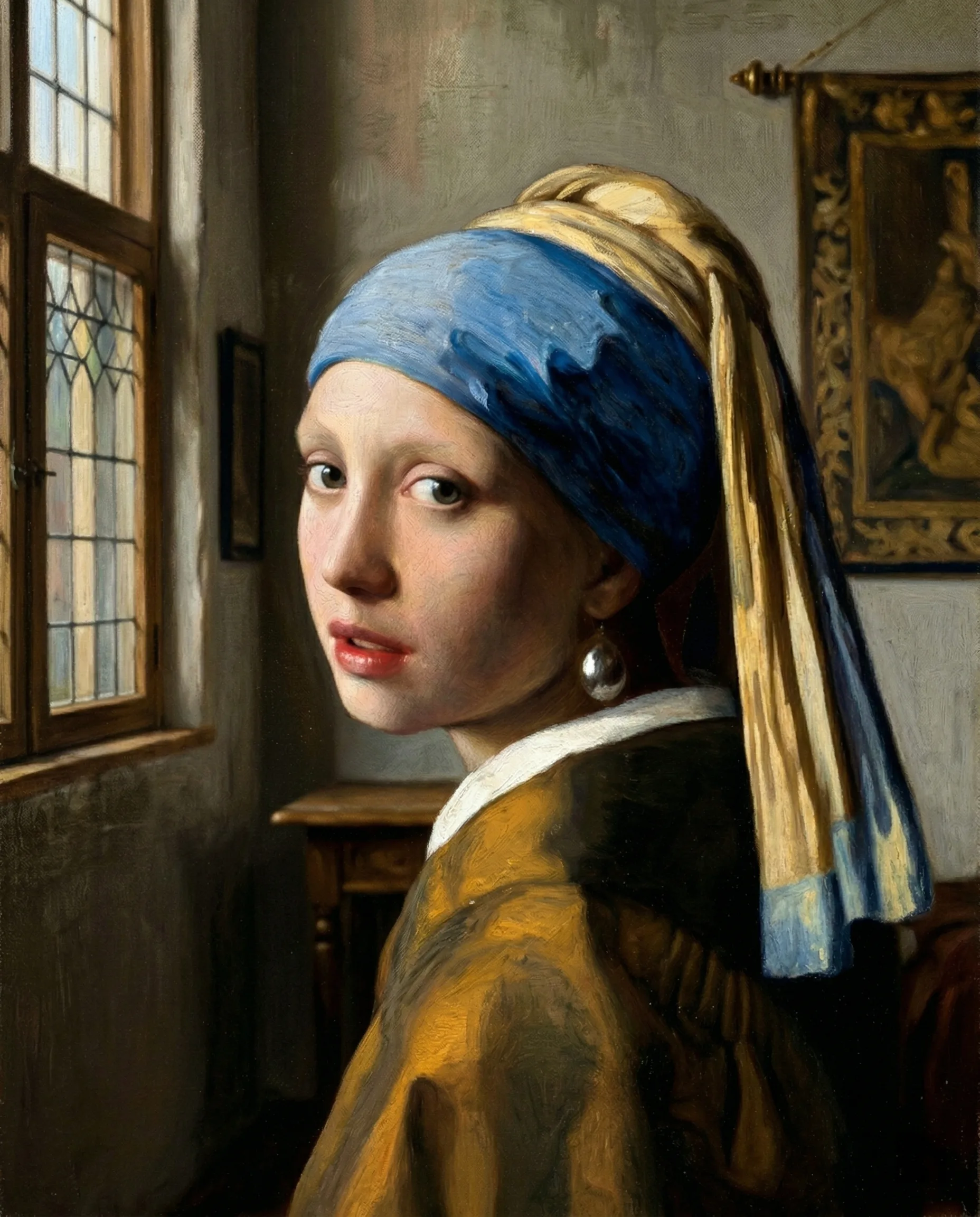 Vermeer AI generated artwork