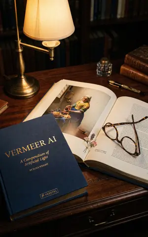 Vermeer brand book design