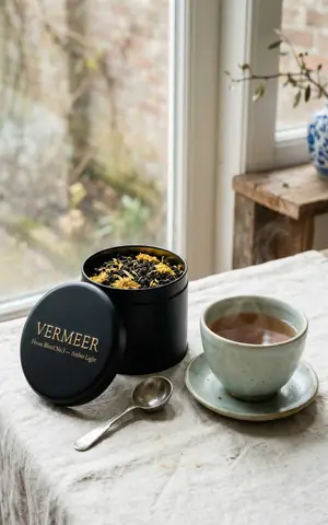 Vermeer brand tea morning ritual