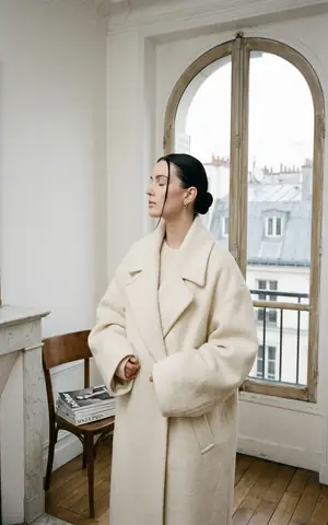 Editorial fashion portrait